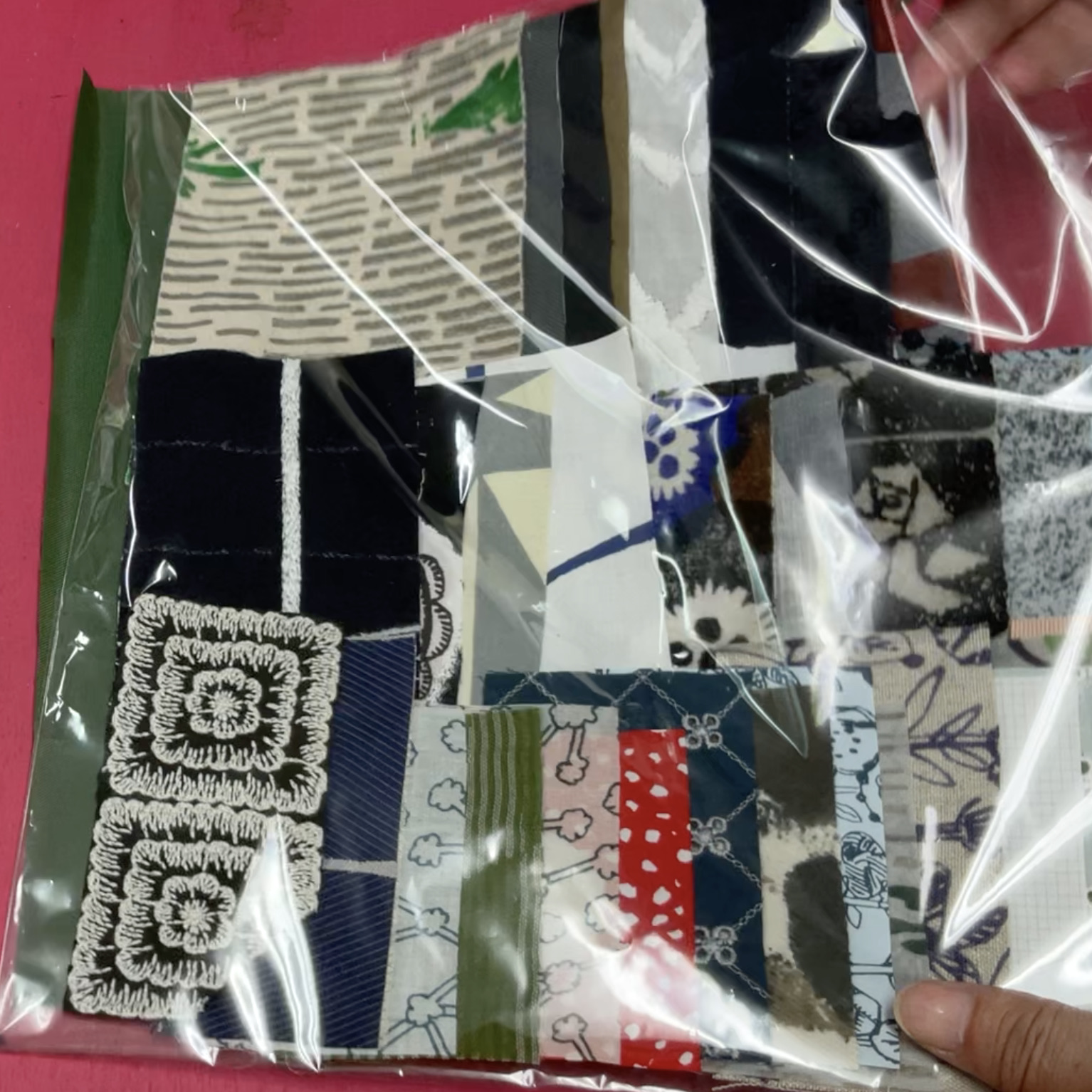 ミナペルホネンのつぎはぎポーチ u2013 LUU ハンドメイドブログ